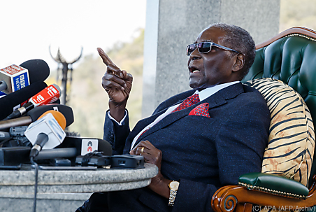 Mugabe hatte das Land mit harter Hand regiert