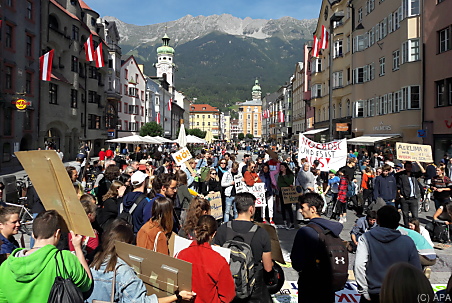 Während der Klimastreikwoche gibt es österreichweit Aktionen