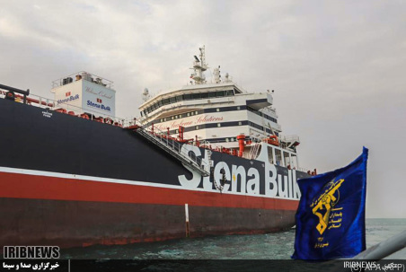Die "Stena Impero" stach wieder in See