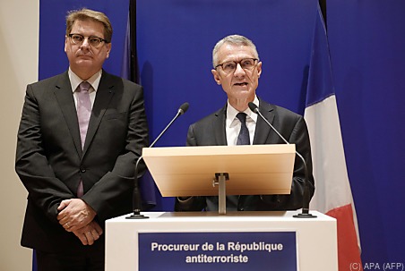 Chefermittler Jean-Francois Ricard sprach vor den Medien