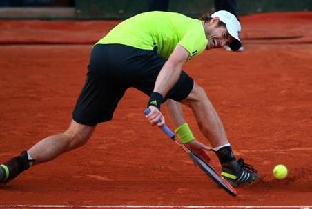 Andy Murray steht im Achtelfinale der French Open